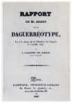 Informe oficial de Arago sobre la Daguerrotipia.